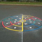 School Playground Markings in Dublin, Limerick, Kildare, Wicklow & Monaghan. Thermoplastic & Paint Playground Markings.